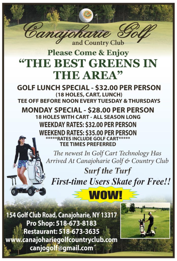 Golf SkateCaddy Canajoharie Golf Country Club Golf SkateCaddy Canajoharie Golf Country Club